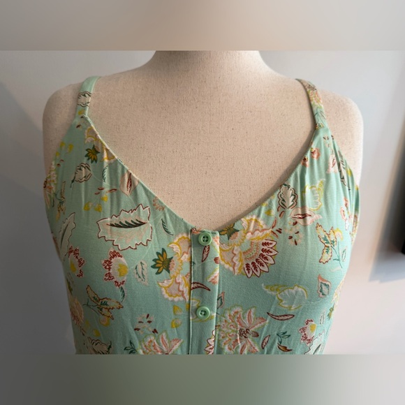 NWT Torrid Mint Floral Supersoft Button-Front Dress - Torrid Size 3 (22-24, 3X) - Picture 6 of 16